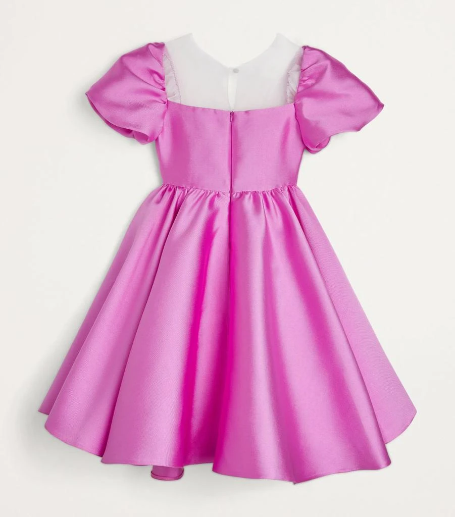 Celia Kritharioti Kids Silk-Satin Duchesse Dress (2-12 Years) 2
