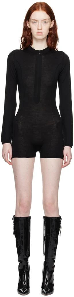 Miaou Black Avery Romper 1