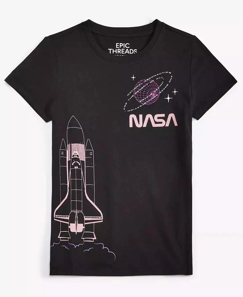 Epic Threads Little & Big Girls NASA Graphic Short-Sleeve T-Shirt, Exclusively at Macy's 1