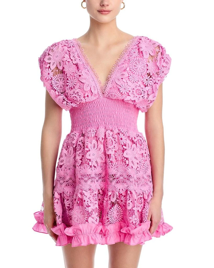 Waimari Morana Lace Embroidered Mini Dress - Exclusive 7