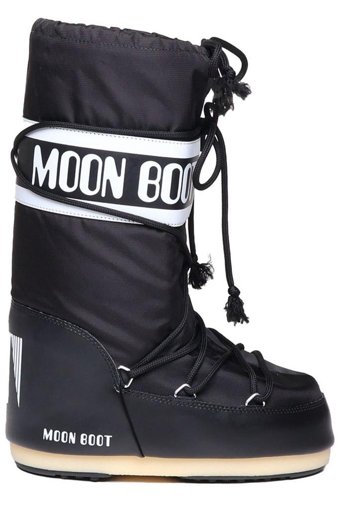 Moon Boot Moon Boot Icon Logo Printed Lace-Up Boots