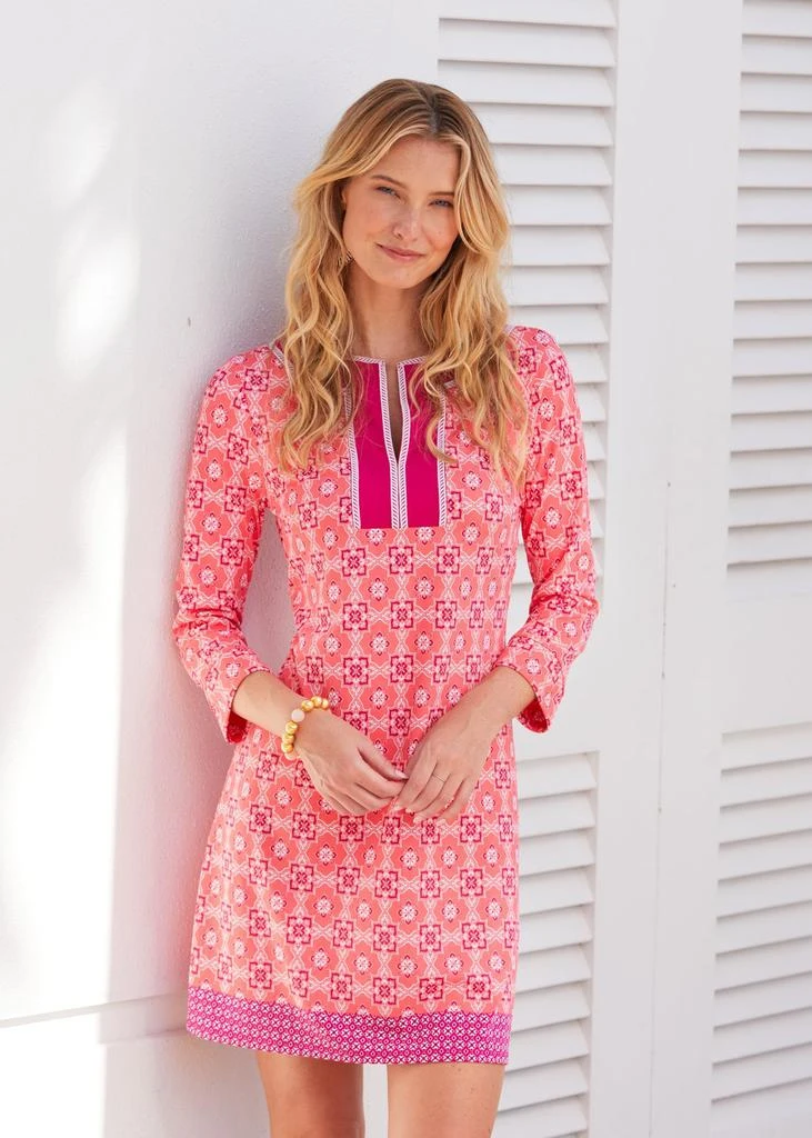 Cabana Life Coral Gables Embroidered Tunic Dress 3