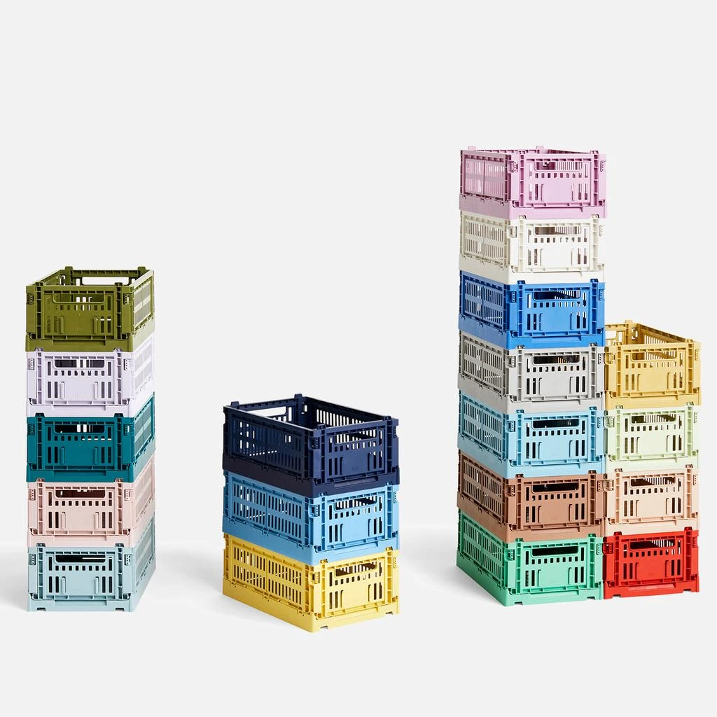 HAY Colour Crate - Khaki - S 3
