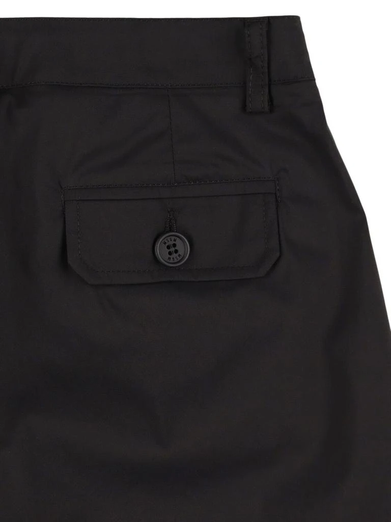 MSGM Cotton Blend Cargo Shorts 3