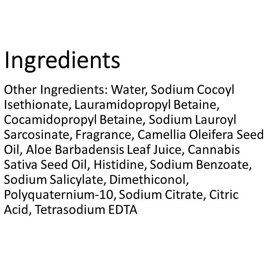 Herbal Essences Hemp Oil Sulfate Free Shampoo, Frizz Control Fresh Florals, Tropical Fruits, And Vanilla 7