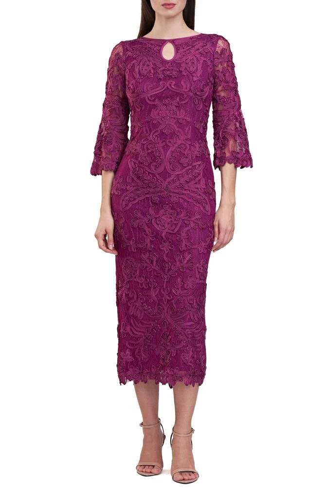 Perla Soutache Sheath Dress  On Sale Now with Up to 65% Off | Discover  Exclusive Deals & Savings at BeyondStyle  Authentic JS Collections female| dress|clothing|dresses|women with Limited-Time Discounts, Free Shipping, and