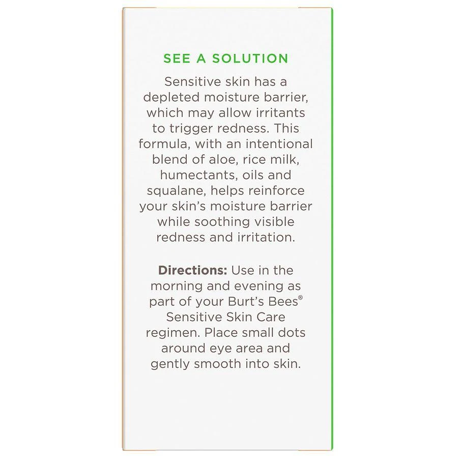 Burt's Bees Calming Eye Cream 2