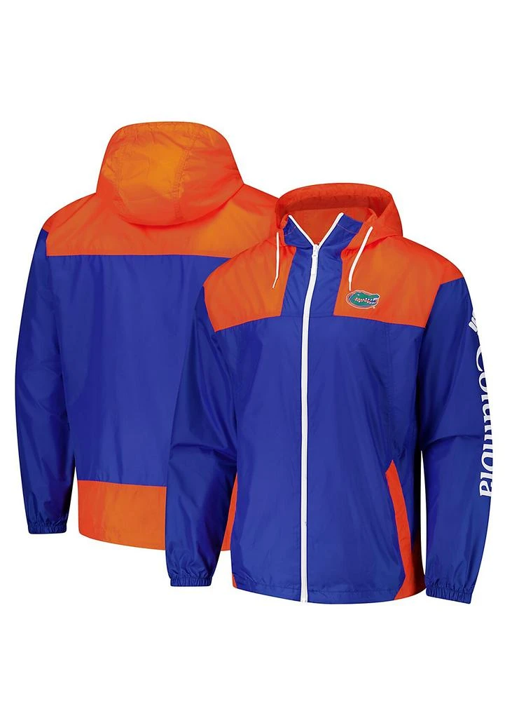 Columbia NCAA Florida Gators Flash Challenger II Omni-Shade Full-Zip Windbreaker Jacket