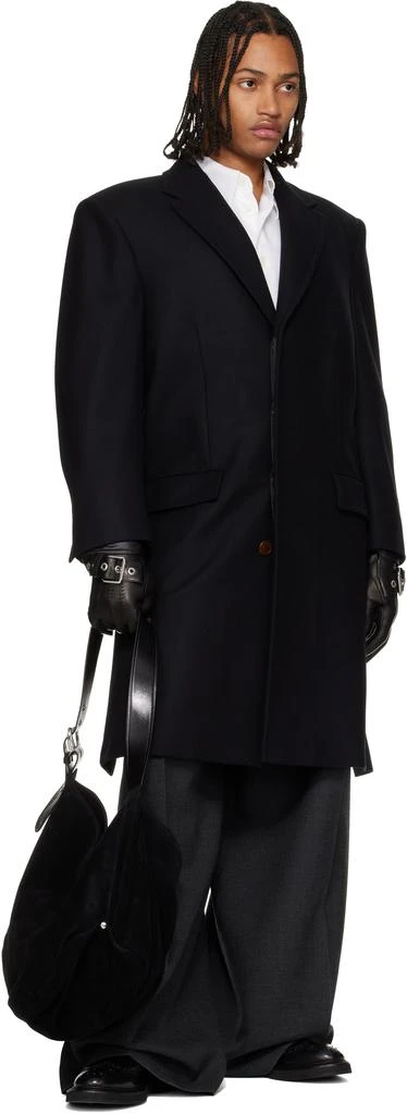 Vivienne Westwood Black Maxime Large Bag 4