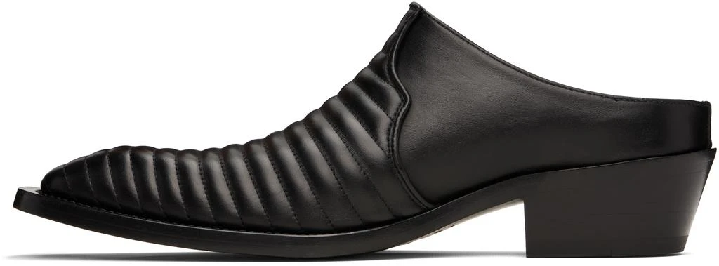 Martine Rose Black Cowboy Mules 3