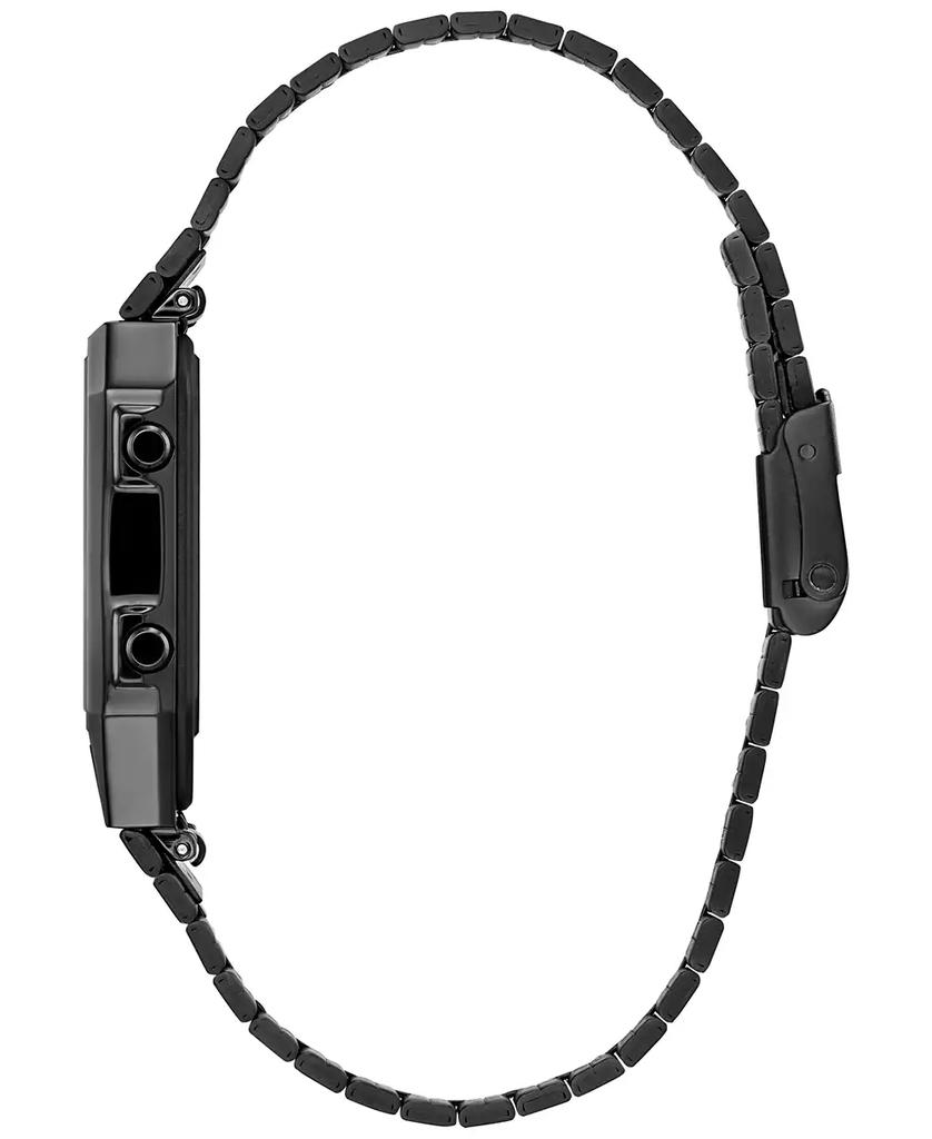 Citizen Trench Run Analog-Digital Black Stainless Steel Bracelet Watch 33mm