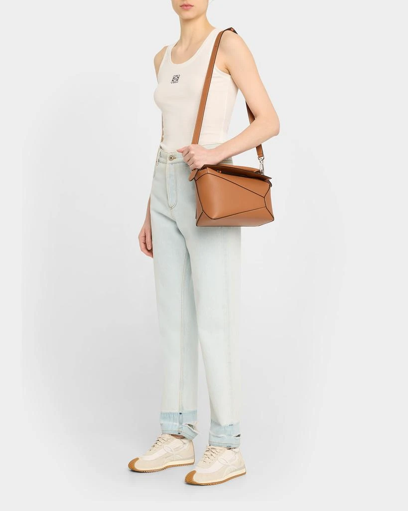 Loewe Puzzle Edge Small Top-Handle Bag in Leather 5