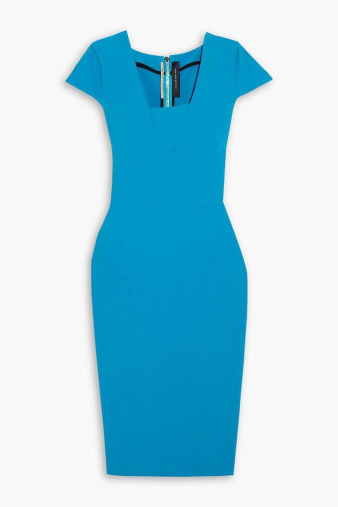 ROLAND MOURET Whistler stretch-crepe dress