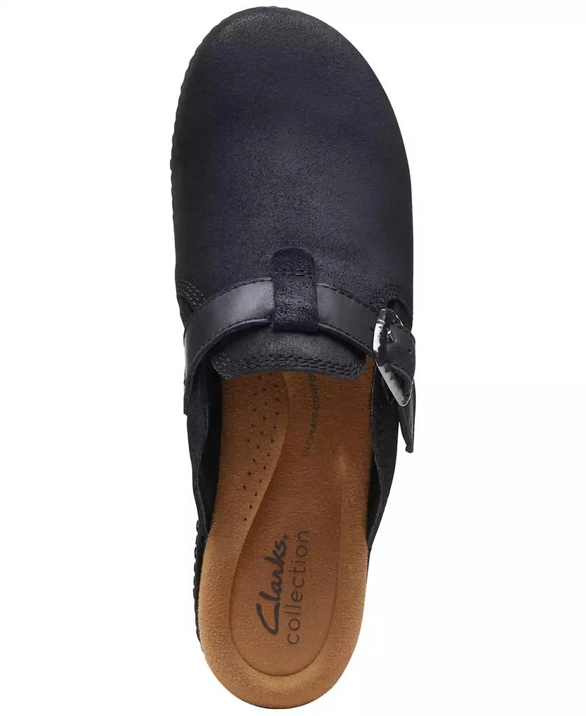 Clarks Women's Paizlee Nora Slip-On Buckled Platform Clogs 4