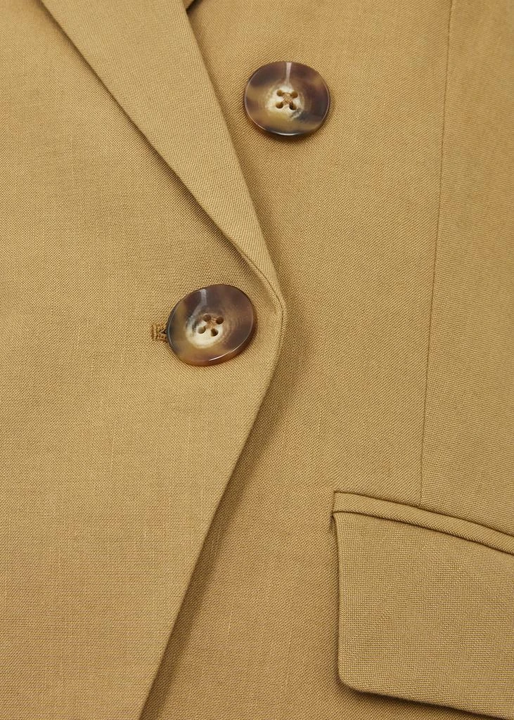 VERONICA BEARD Atwood linen-blend Dickey blazer 5