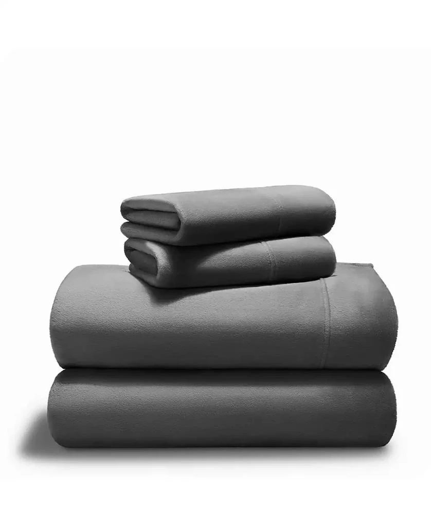 Bare Home Microplush Fleece 4 Piece Sheet Set