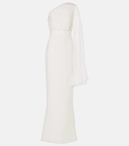 Max Mara Bridal Lorena chiffon and cady gown 1