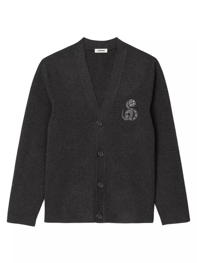 Sandro Snake Cardigan 1