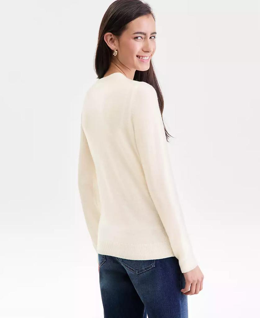 Charter Club Women's Long-Sleeve 100% Cashmere Crewneck Sweater, PXS-3X, Macy's Exclusive