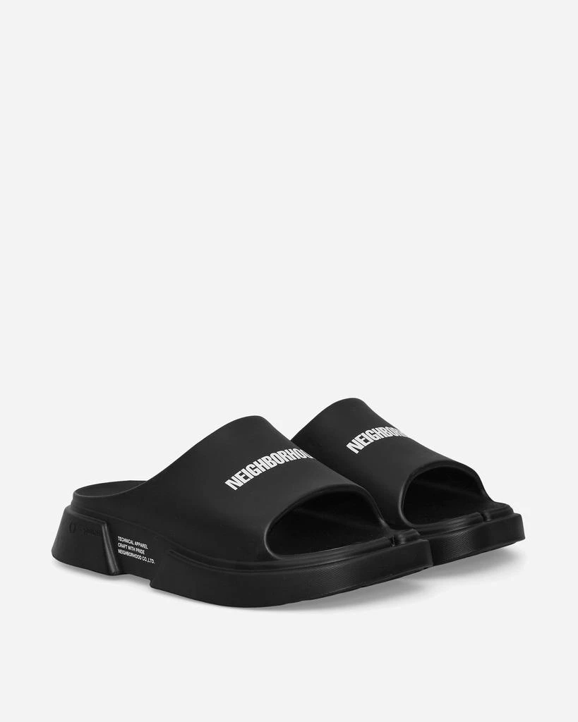 NEIGHBORHOOD PAES Slides Black 2