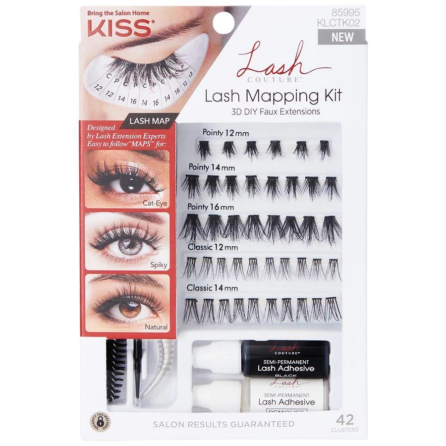Kiss Lash Couture Faux Lash Extensions Mapping Kit