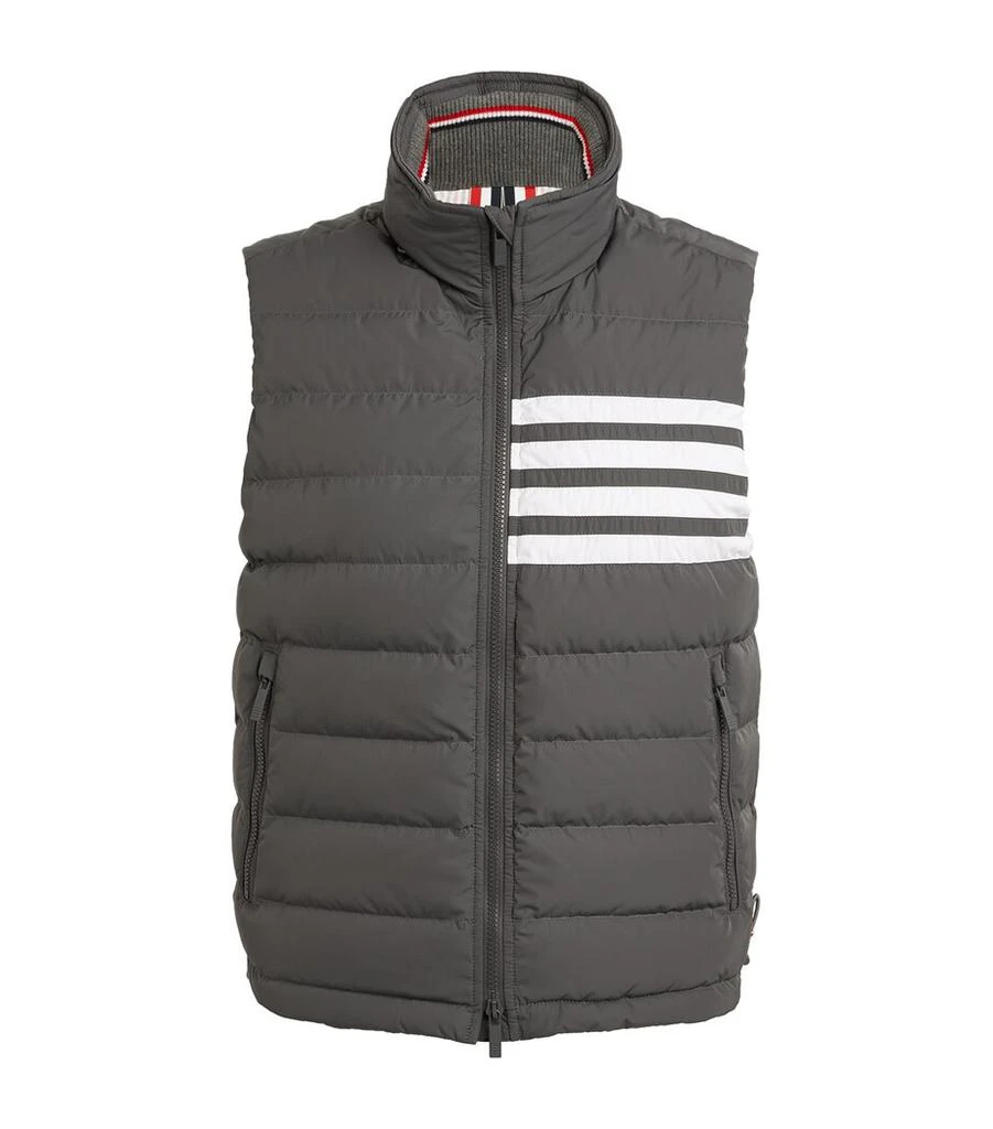 Thom Browne 4-Bar Stripe Down-Filled Gilet 1