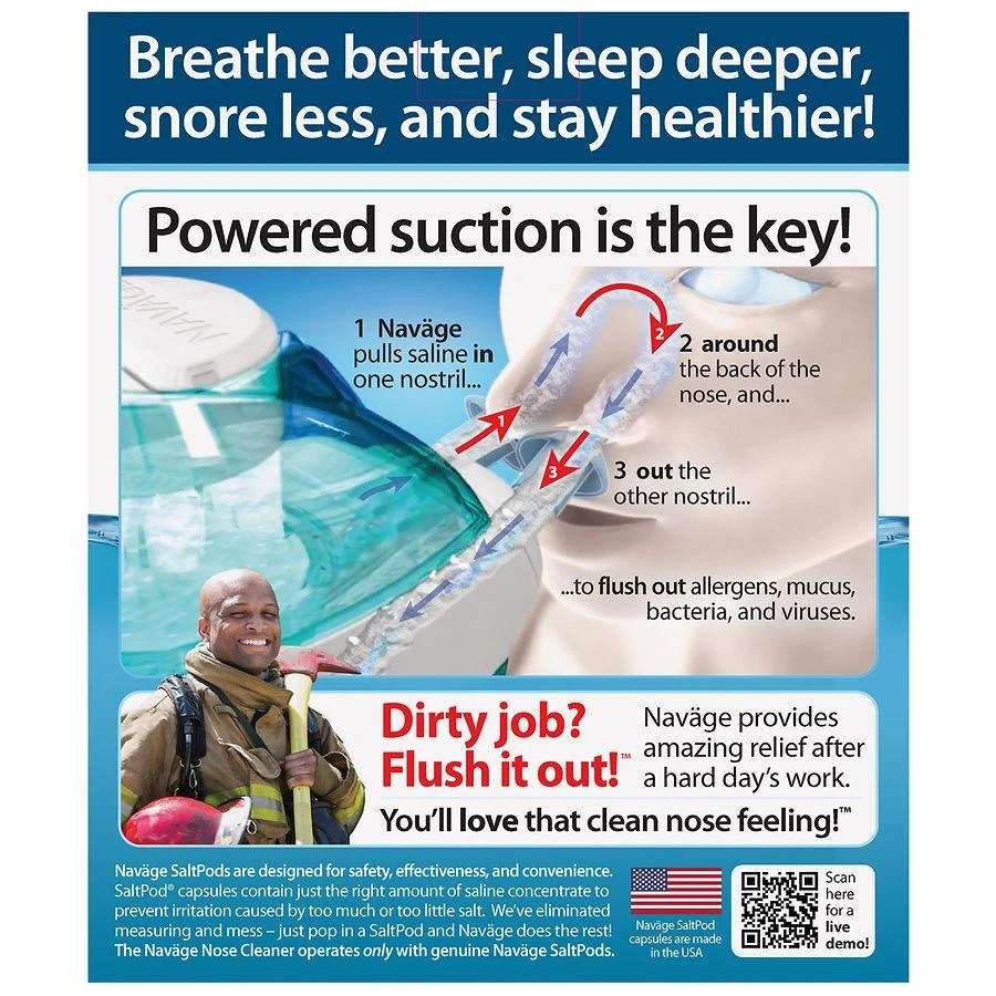 Navage Saline Nasal Irrigation Starter Kit 2