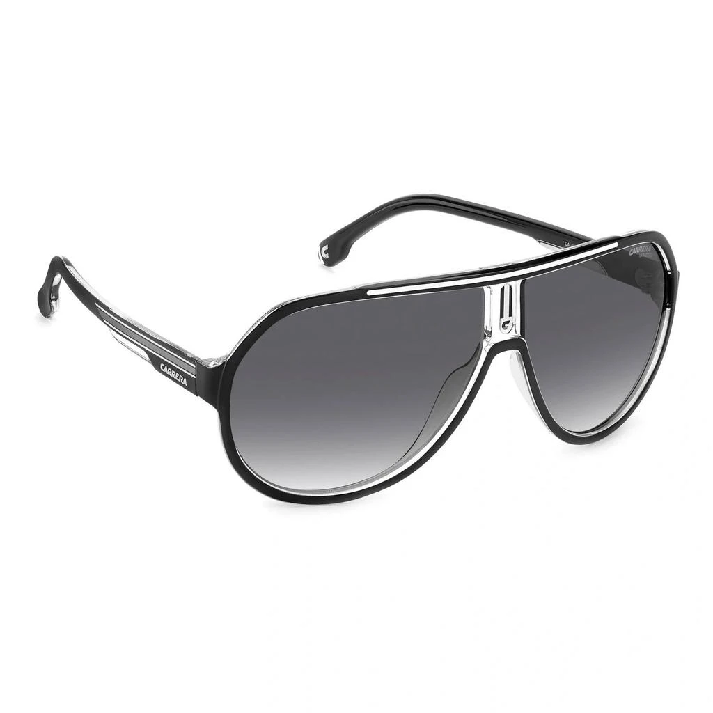 Carrera Men's 1057/s Sunglasses In Black White / Dark Grey Sf 3