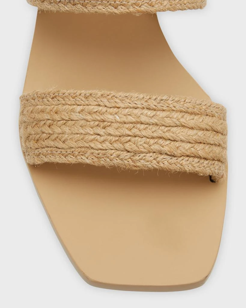 Cult Gaia Jila Jute Sphere-Heel Sandals 5