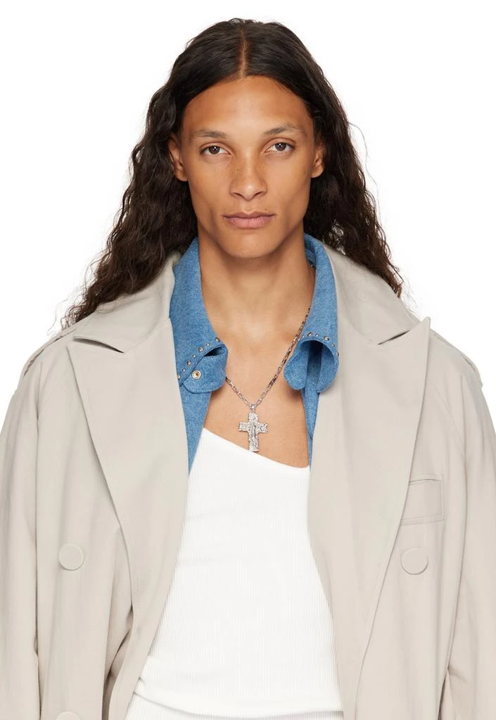Veneda Carter Silver VC009 Cross Pendant 2