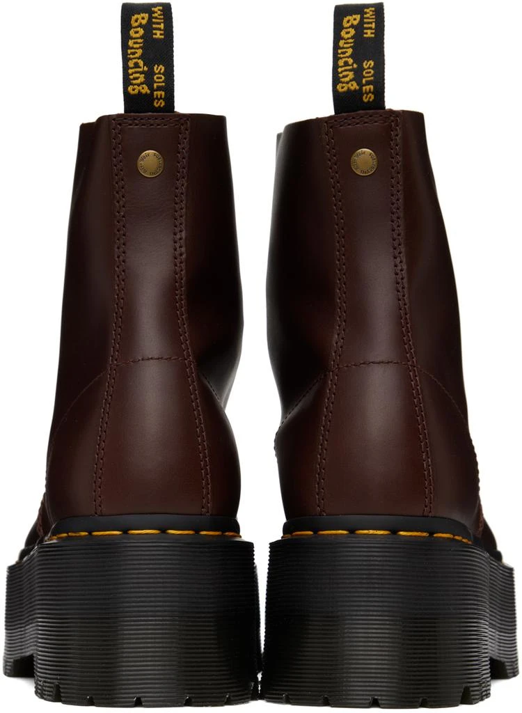 Dr. Martens Brown 1460 Pascal Max Platform Boots 2