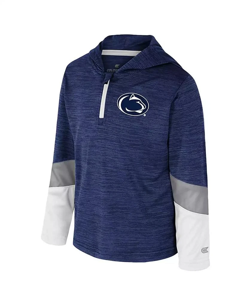 Colosseum Toddler Navy Penn State Nittany Lions Rylos Quarter-Zip Windshirt 3