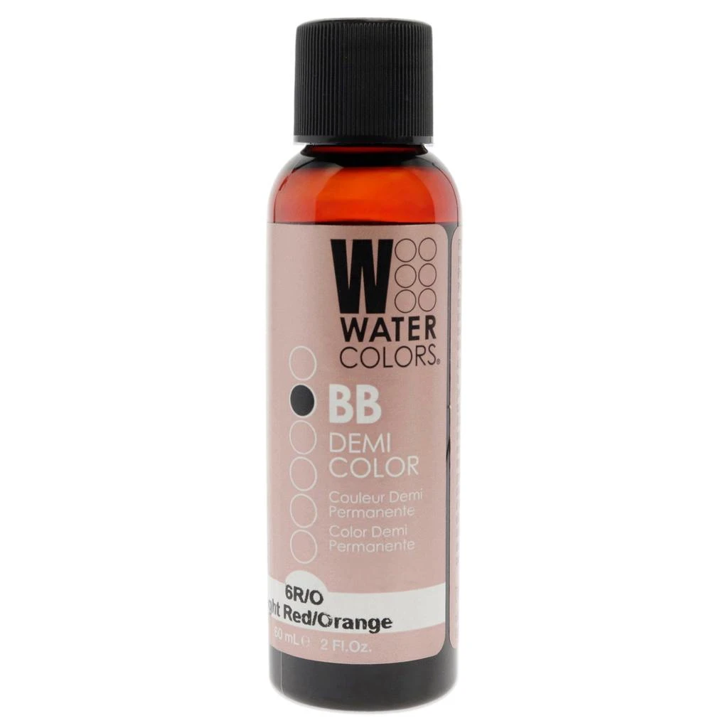 Tressa Watercolors BB Demi-Permanent Hair Color - 6RO Light Red Orange by for Unisex - 2 oz Hair Color