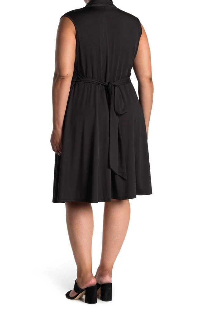 Love by Design Prescott Fit & Flare Belted Knee Length Dress 2