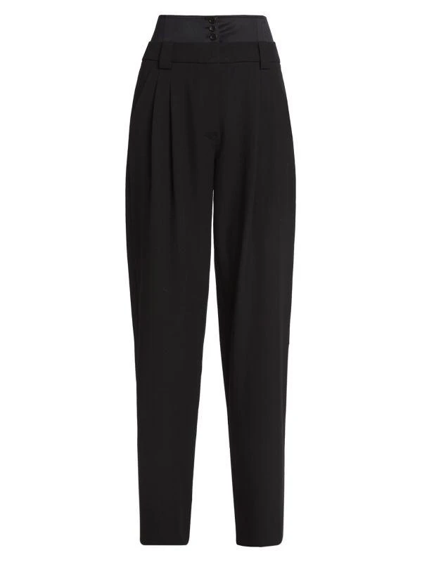 A.L.C. Brady Pleated Double Waist Pants 1