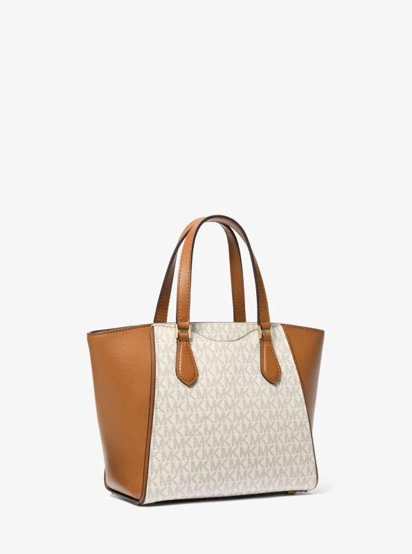 Michael Kors Taryn Small Signature Logo and Leather Convertible Crossbody Bag 3