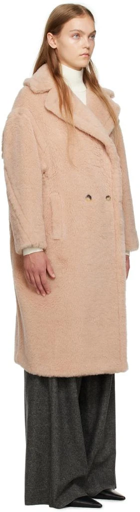 Max Mara Pink Teddy Bear Icon Coat 2