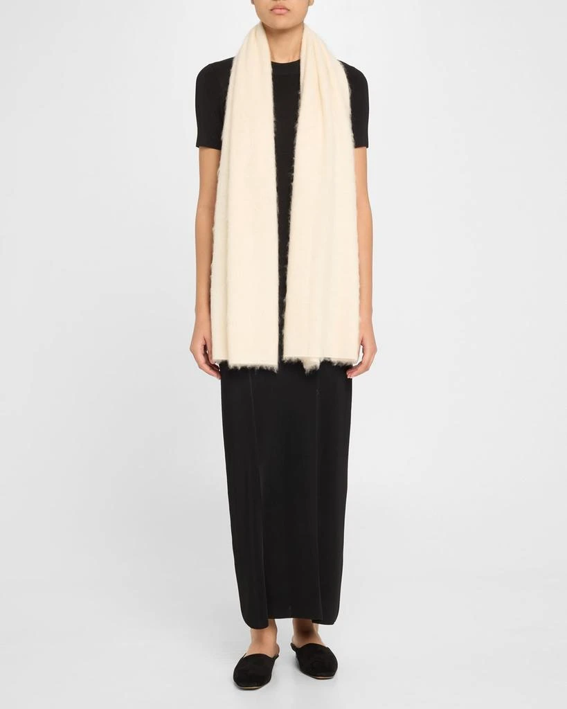 Vince Brushed Cashmere Oversized Scarf 2