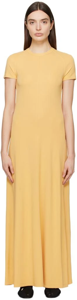 Totême Yellow Fluid Maxi Dress 1