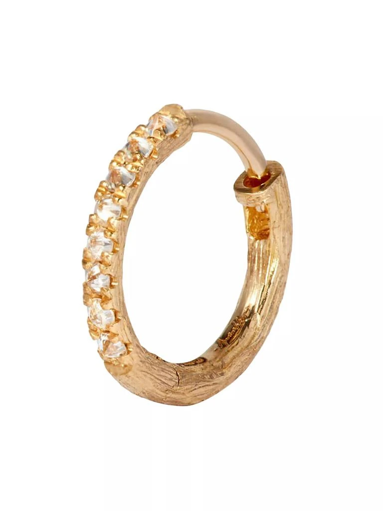 Annoushka Dusty Diamonds 18K Yellow Gold &amp; 0.08 TCW Diamond Single Hoop 1