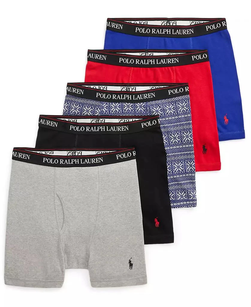 Ralph Lauren Men's 5-Pack Classic Boxer Brief Set 1