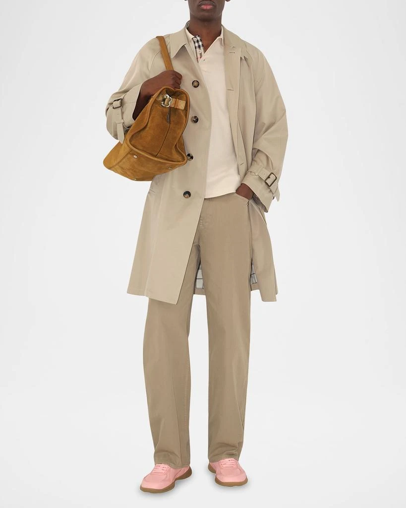 Burberry Men
s Suede Duffel Bag 2