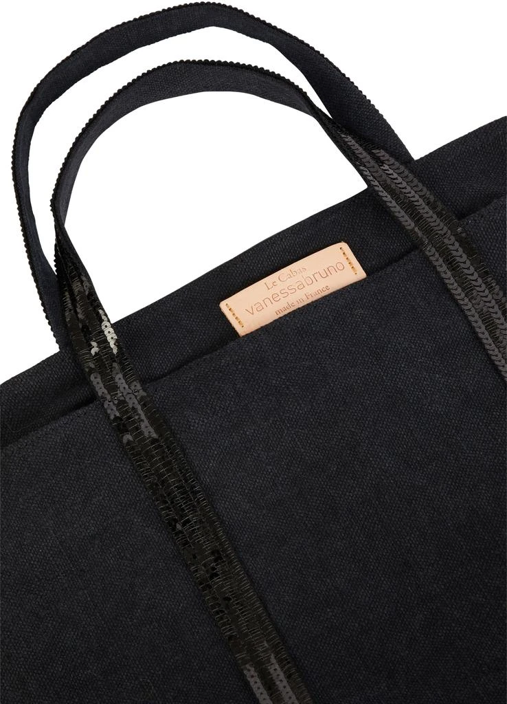 VANESSA BRUNO Linen XL cabas tote 5