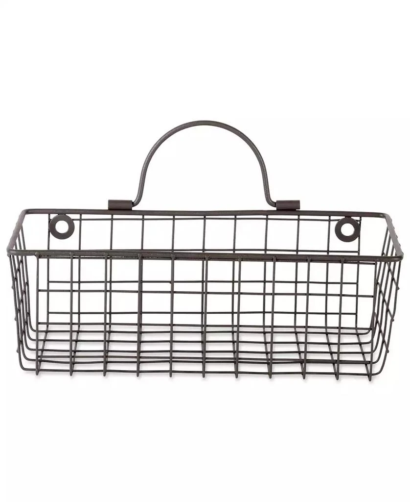 Design Imports Small Wire Wall Basket Set of 2 2