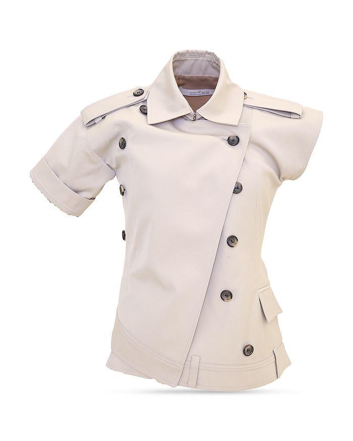 Rokh Multi Button Twisted Shirt