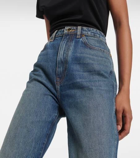 Khaite Danielle high-rise straight jeans 4