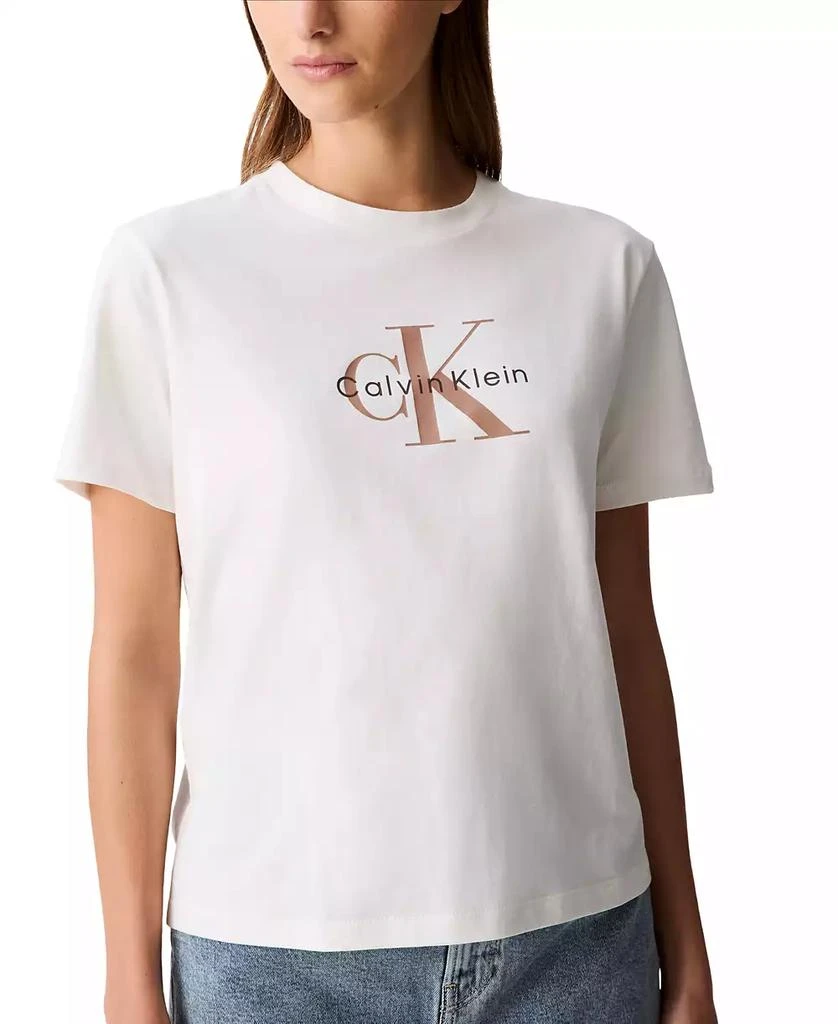 Calvin Klein Women's Brand Monogram T-Shirt 3