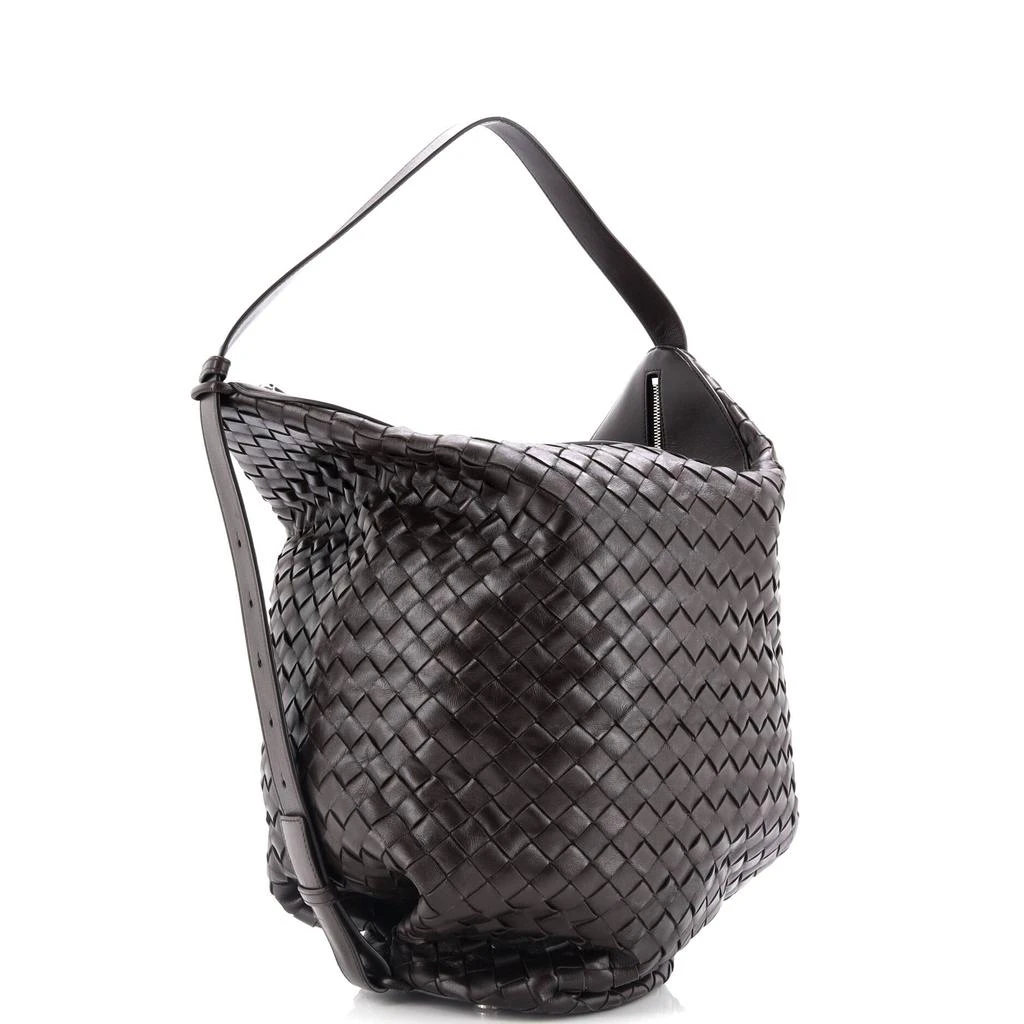 Bottega Veneta Hop Bag Intrecciato Leather Large 2
