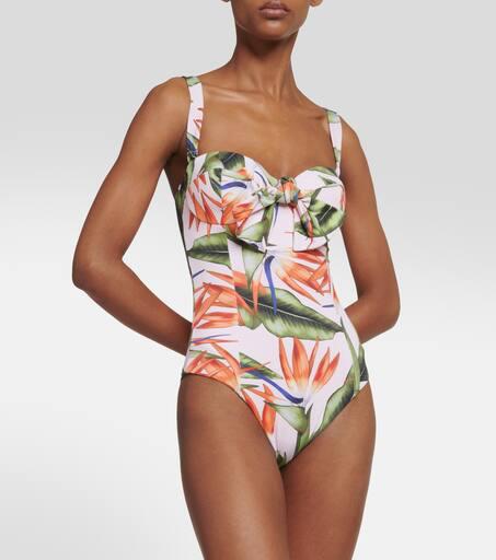 Alexandra Miro Carla floral printed swimsuit