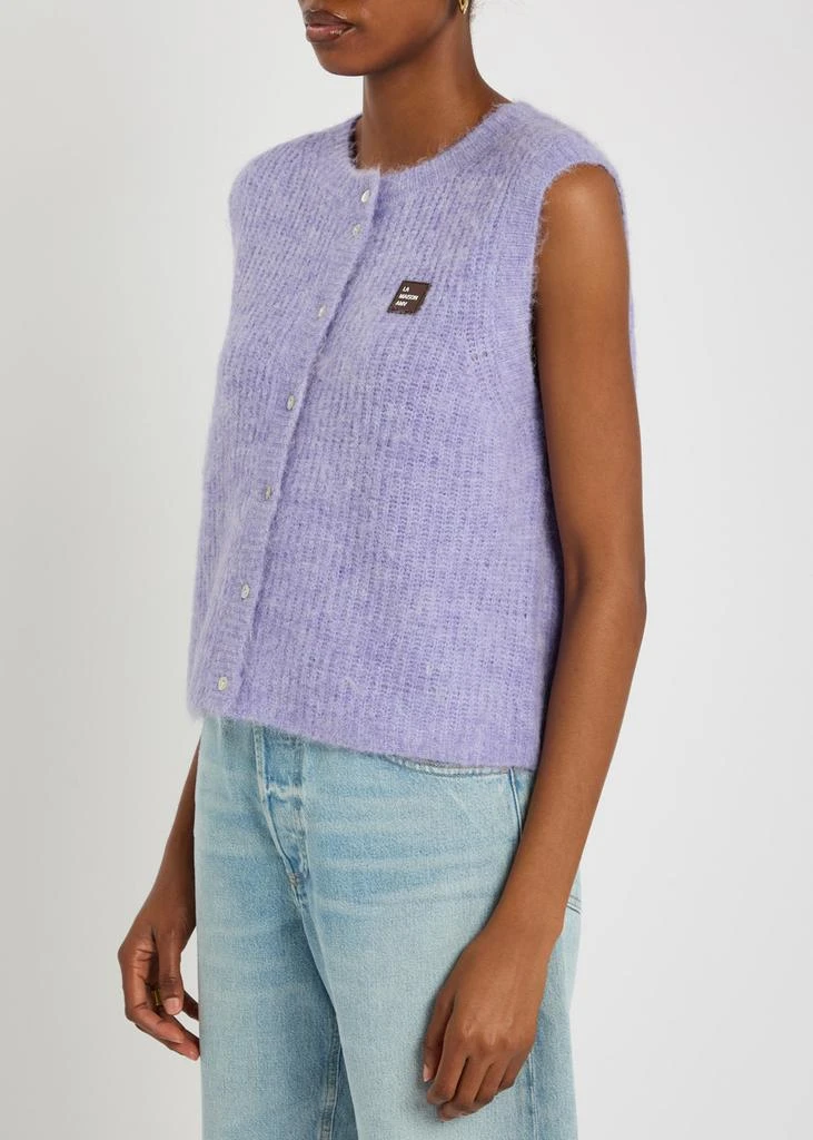 American Vintage East ribbed brushed-knit vest 2